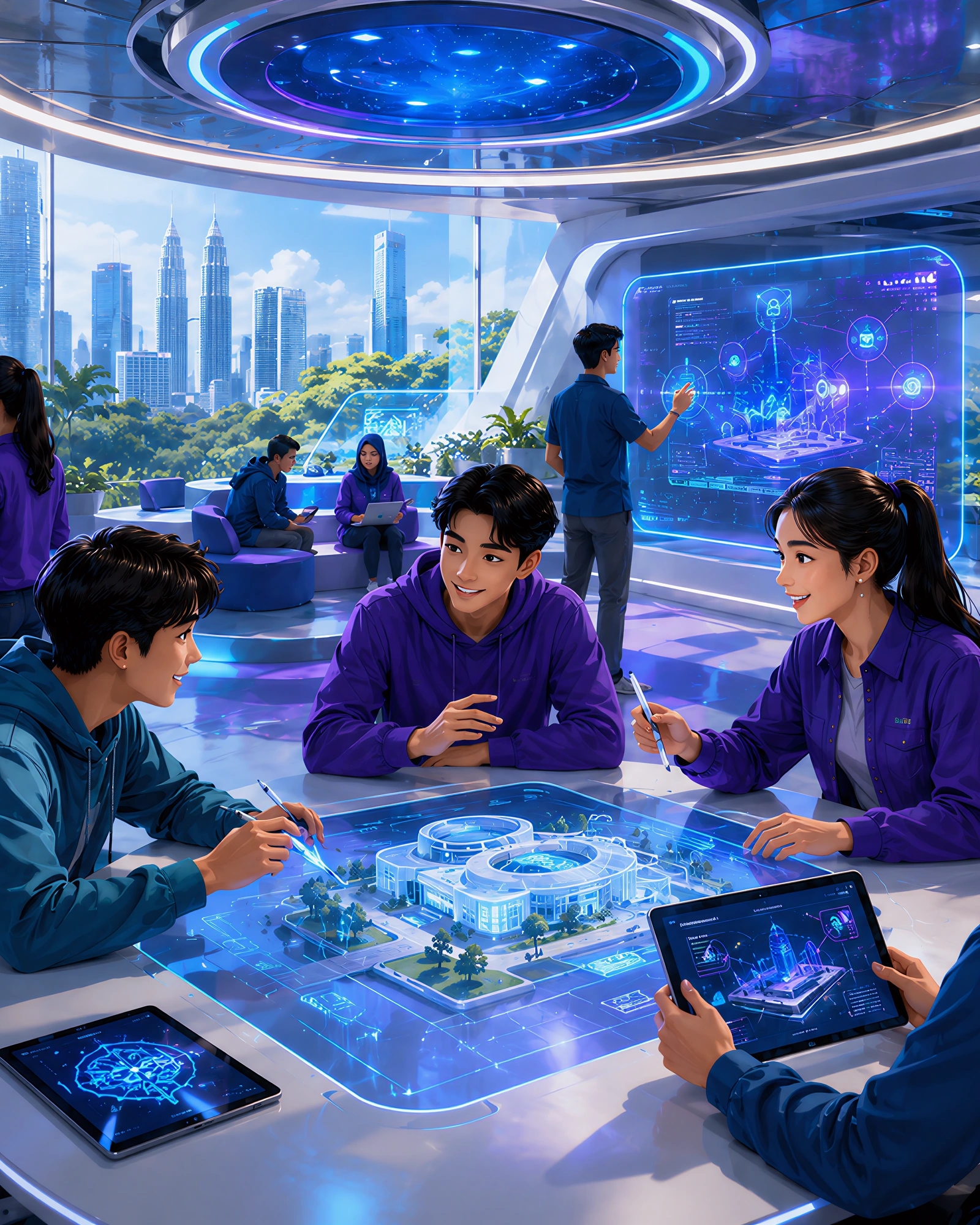 Future Training Space Ideation reka bentuk persekitaran latihan TVET masa depan