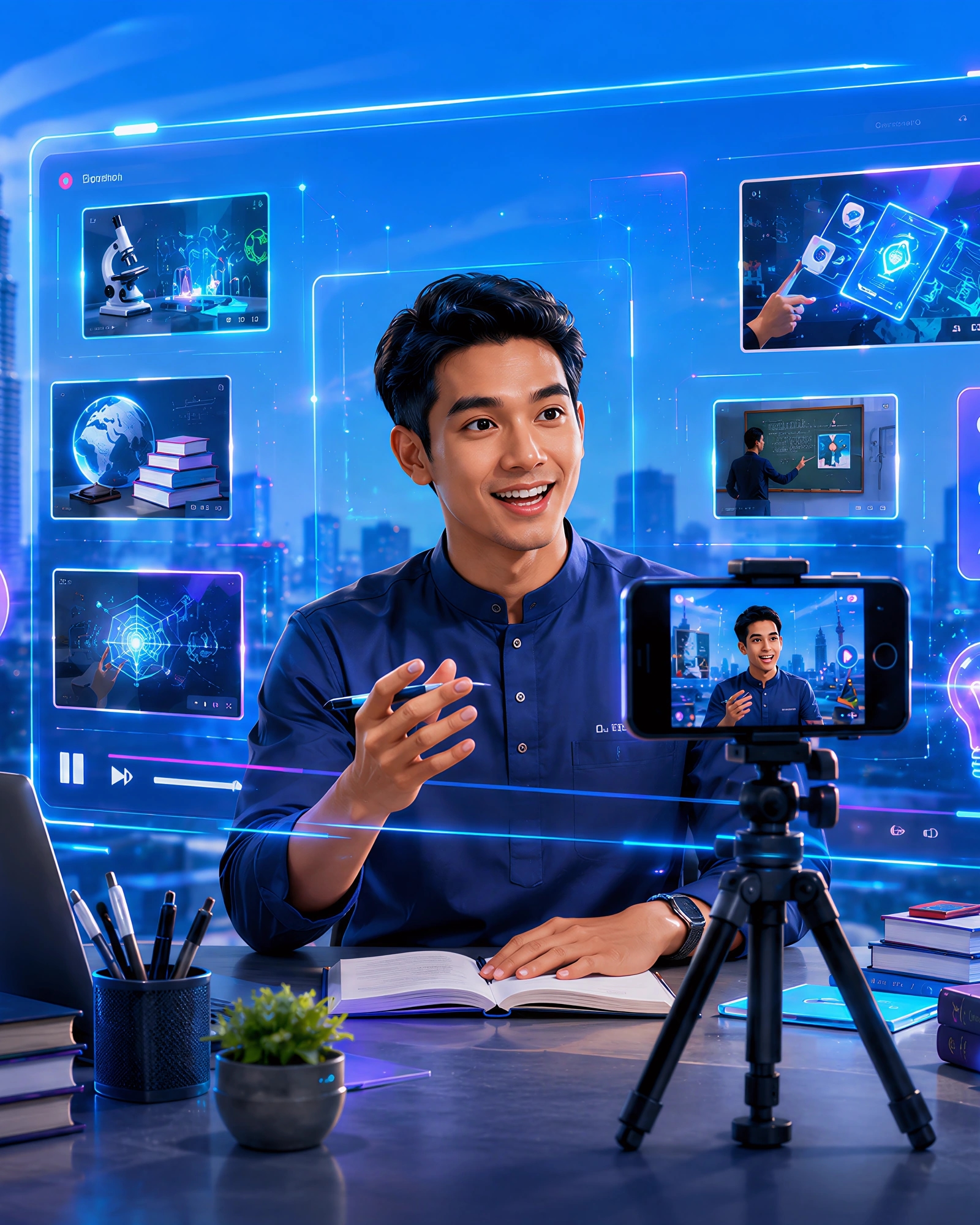 Short Video Instructor video TVET ringkas bentuk menegak